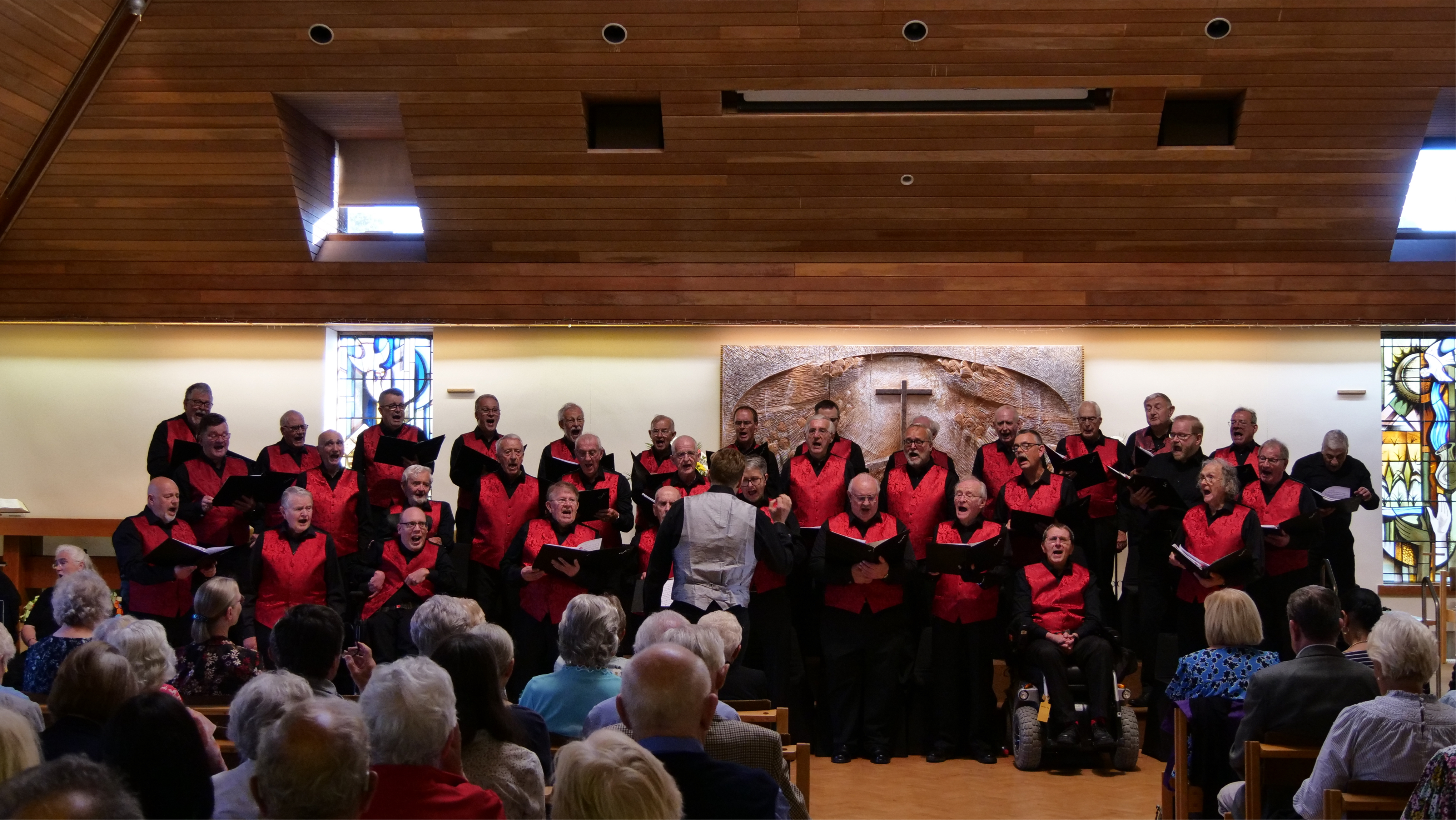 Hampshire and Surrey Hills men's Choir in concert